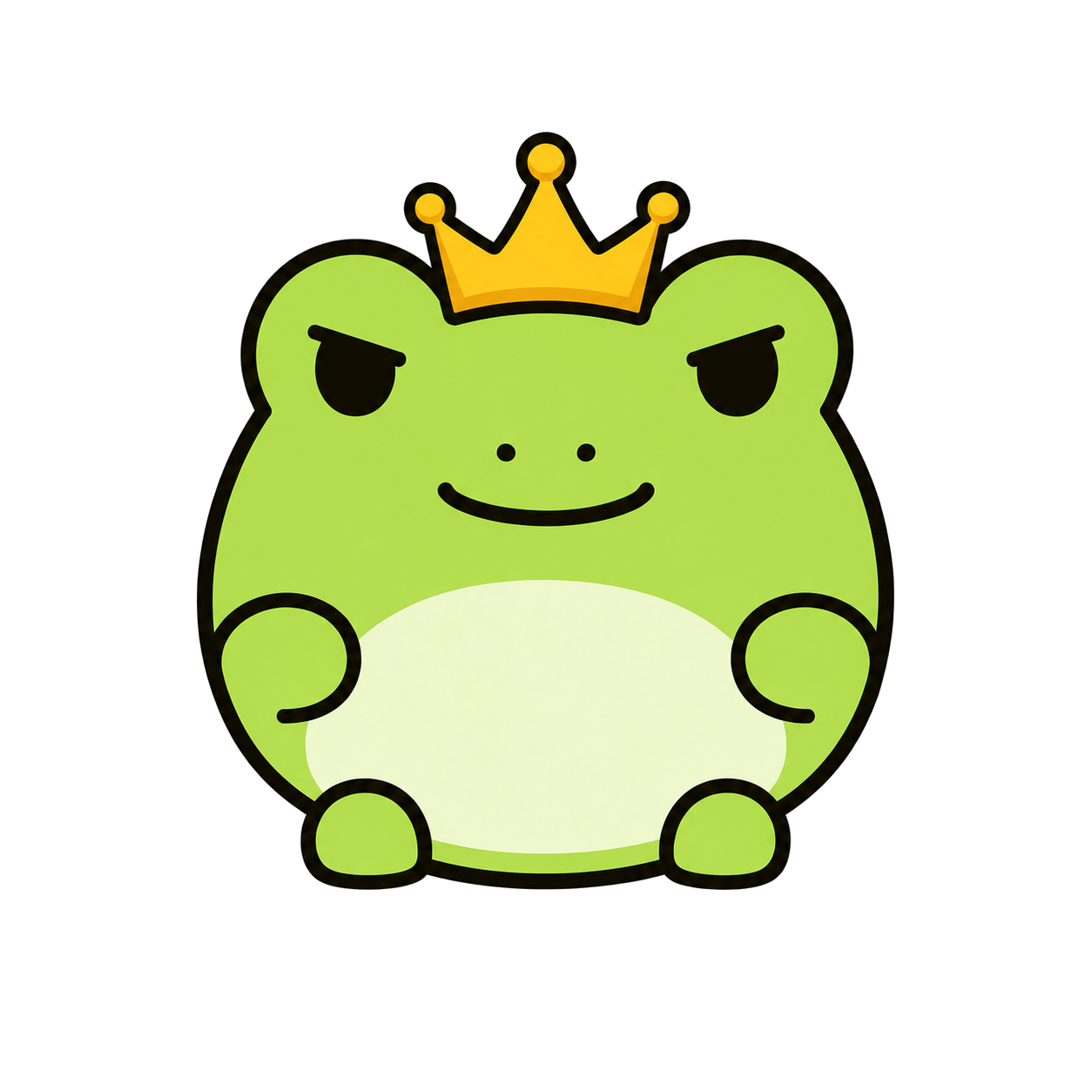 KingForg mascot wearing a gold crown